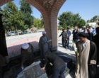 غبارروبی مزار شهدای گمنام دانشگاه ارومیه