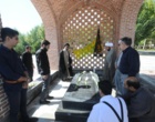 غبارروبی مزار شهدای گمنام دانشگاه ارومیه