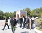 غبارروبی مزار شهدای گمنام دانشگاه ارومیه