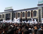 حضور دانشگاهیان دانشگاه ارومیه در اجتماع عظیم حسینی