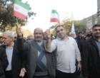 حضور دانشگاهیان دانشگاه ارومیه در راهپیمایی حمایت از امنیت و اقتدار کشور