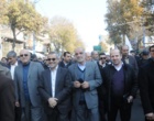 حضور دانشگاهیان دانشگاه ارومیه در راهپیمایی حمایت از امنیت و اقتدار کشور