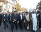 حضور دانشگاهیان دانشگاه ارومیه در راهپیمایی حمایت از امنیت و اقتدار کشور