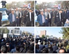 راهپیمایی دانشگاهیان مرکز آموزش عالی شهید باکری میاندوآب