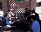غبارروبی مزار شهدای گمنام دانشگاه ارومیه به مناسبت یوم الله 9 دی