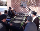غبارروبی مزار شهدای گمنام دانشگاه ارومیه به مناسبت یوم الله 9 دی