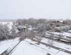  زمستان زیبای برفی در مرکز آموزش عالی شهید باکری میاندوآب