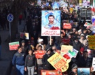 حضور دانشگاهیان مرکز آموزش عالی شهید باکری میاندوآب در راهپیمایی 22 بهمن (به روایت تصویر)