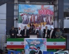 حضور دانشگاهیان مرکز آموزش عالی شهید باکری میاندوآب در راهپیمایی 22 بهمن (به روایت تصویر)