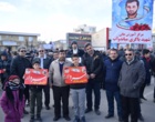 حضور دانشگاهیان مرکز آموزش عالی شهید باکری میاندوآب در راهپیمایی 22 بهمن (به روایت تصویر)