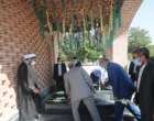 غبارروبی مزار شهدای گمنام دانشگاه ارومیه به مناسبت هفته دفاع مقدس