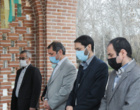 غبارروبی مزار شهدای گمنام دانشگاه ارومیه به مناسبت شهادت شهید باکری