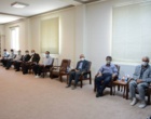 دیدار اعضاء شورای سیاست‌گذاری بسیج کارکنان دانشگاه ارومیه  با نماینده ولی فقیه دراستان