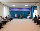 دیدار اعضاء شورای سیاست‌گذاری بسیج کارکنان دانشگاه ارومیه  با نماینده ولی فقیه دراستان