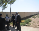 بازدید رییس دانشگاه از مراحل ساخت پیست دوچرخه سواری دانشجویان دختر دانشگاه ارومیه