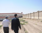 بازدید رییس دانشگاه از مراحل ساخت پیست دوچرخه سواری دانشجویان دختر دانشگاه ارومیه