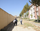بازدید رییس دانشگاه از مراحل ساخت پیست دوچرخه سواری دانشجویان دختر دانشگاه ارومیه