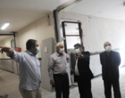 بازدید معاون  پشتیبانی و توسعه منابع انسانی و مدیریت امور پشتیبانی دانشگاه ارومیه از پروژه بهسازی دانشکده ادبیات و علوم انسانی 