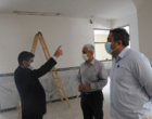 بازدید معاون  پشتیبانی و توسعه منابع انسانی و مدیریت امور پشتیبانی دانشگاه ارومیه از پروژه بهسازی دانشکده ادبیات و علوم انسانی 
