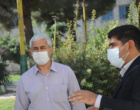 بازدید معاون  پشتیبانی و توسعه منابع انسانی و مدیریت امور پشتیبانی دانشگاه ارومیه از پروژه بهسازی دانشکده ادبیات و علوم انسانی 