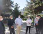 بازدید معاون  پشتیبانی و توسعه منابع انسانی و مدیریت امور پشتیبانی دانشگاه ارومیه از پروژه بهسازی دانشکده ادبیات و علوم انسانی 