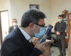آغاز کار سرپرست جدید دانشگاه ارومیه با تاسی از خداوند متعال، ائمه اطهار و شهدای گمنام دانشگاه 