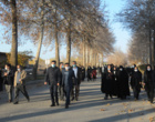 همایش پیاده روی دانشگاه ارومیه به مناسبت گرامیداشت هفته بسیج برگزار شد