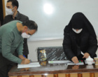 گزارش تصویری بازدید سرپرست دانشگاه ارومیه از روند انتخابات هیات ممیزه 