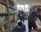 گزارش تصویری آماده سازی و باز راه اندازی کتابخانه دانشکده ادبیات و علوم انسانی در ایام نوروز