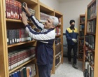 گزارش تصویری آماده سازی و باز راه اندازی کتابخانه دانشکده ادبیات و علوم انسانی در ایام نوروز