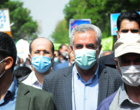 حضور دانشگاهیان دانشگاه ارومیه در راهپیمایی روز قدس (گزارش تصویری + فیلم)