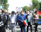حضور دانشگاهیان دانشگاه ارومیه در راهپیمایی روز قدس (گزارش تصویری + فیلم)