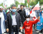 حضور دانشگاهیان دانشگاه ارومیه در راهپیمایی روز قدس (گزارش تصویری + فیلم)
