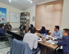 مسائل و مشکلات نیروی های شرکتی با حضور معاون پشتیبانی و مدیریت منابع انسانی دانشگاه بررسی شد