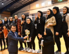 کسب مقام قهرمانی تیم والیبال دختران دانشگاه ارومیه 