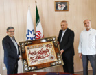 تکریم مدیرسابق امور مالی دانشگاه ارومیه 