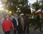 همایش پیاده روی دانشگاهیان دانشگاه ارومیه به مناسبت هفته دفاع مقدس