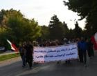 همایش پیاده روی دانشگاهیان دانشگاه ارومیه به مناسبت هفته دفاع مقدس