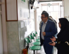 بازدید رئیس دانشگاه ارومیه از درمانگاه دانشگاه 