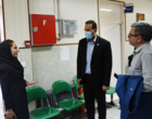 بازدید رئیس دانشگاه ارومیه از درمانگاه دانشگاه 