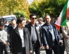  تجمع  دانشگاهیان جهت محکوم کردن اغتشاشات اخیر و جنایت تروریستی حرم مطهر شاهچراغ در دانشگاه ارومیه (+فیلم)