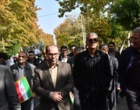  تجمع  دانشگاهیان جهت محکوم کردن اغتشاشات اخیر و جنایت تروریستی حرم مطهر شاهچراغ در دانشگاه ارومیه (+فیلم)