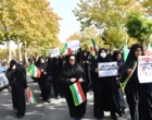  تجمع  دانشگاهیان جهت محکوم کردن اغتشاشات اخیر و جنایت تروریستی حرم مطهر شاهچراغ در دانشگاه ارومیه (+فیلم)