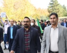  تجمع  دانشگاهیان جهت محکوم کردن اغتشاشات اخیر و جنایت تروریستی حرم مطهر شاهچراغ در دانشگاه ارومیه (+فیلم)