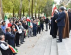  تجمع  دانشگاهیان جهت محکوم کردن اغتشاشات اخیر و جنایت تروریستی حرم مطهر شاهچراغ در دانشگاه ارومیه (+فیلم)