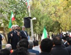  تجمع  دانشگاهیان جهت محکوم کردن اغتشاشات اخیر و جنایت تروریستی حرم مطهر شاهچراغ در دانشگاه ارومیه (+فیلم)