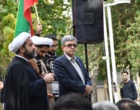  تجمع  دانشگاهیان جهت محکوم کردن اغتشاشات اخیر و جنایت تروریستی حرم مطهر شاهچراغ در دانشگاه ارومیه (+فیلم)