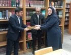 تجلیل از همکاران تلاش گر در تجهیز و راه اندازی کتابخانه دانشکده ادبیات و علوم انسانی
