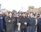 مراسم عزاداری ایام فاطمیه در مرکز آموزش عالی میاندوآب 