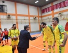 بازدید رئیس دانشگاه ارومیه از لیگ فوتسال اساتید و کارکنان دانشگاه